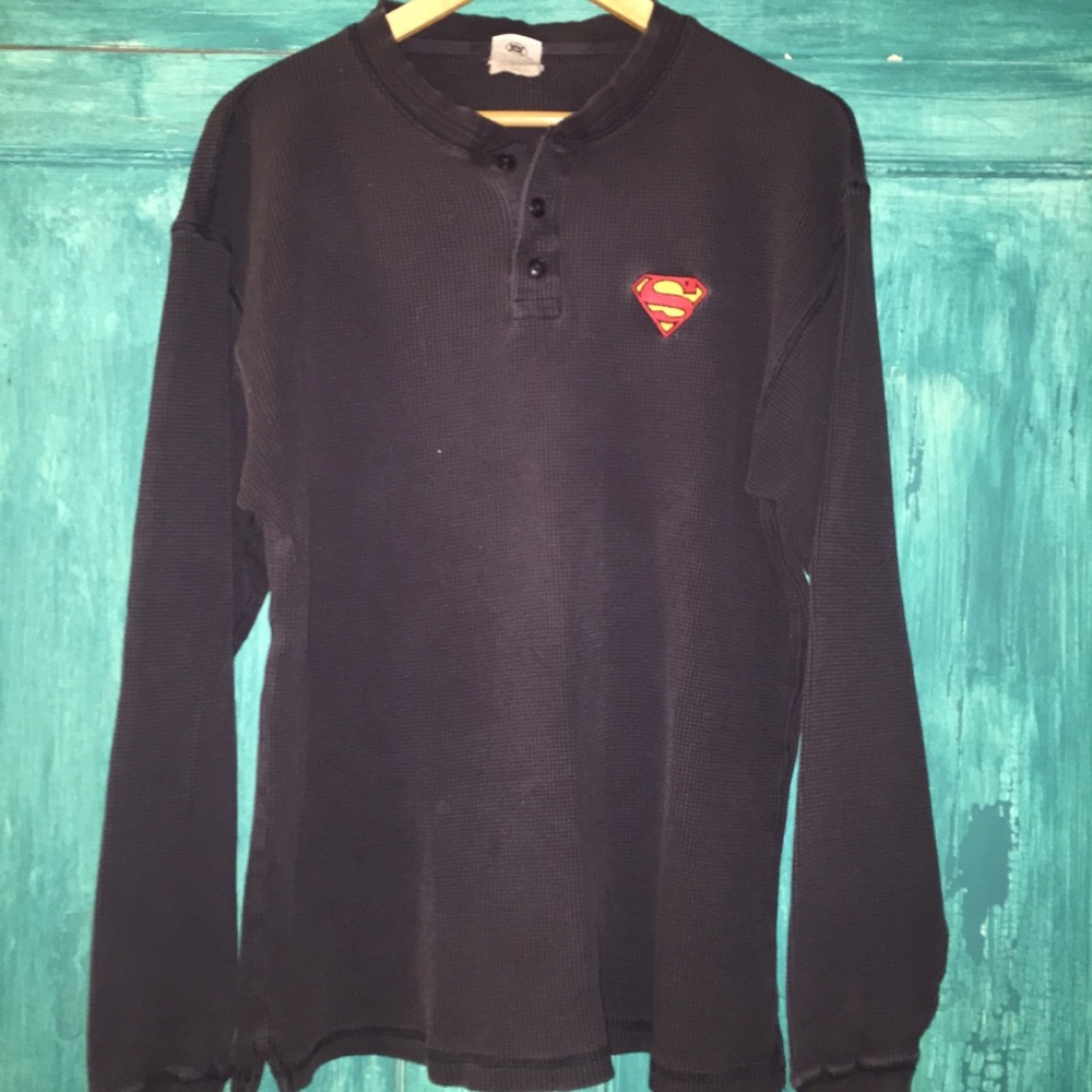 Vintage 1999 superman long sleeve T-shirt